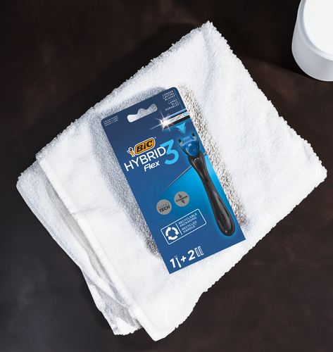 

Бритвенный станок Bic Flex 3 Hybrid 3 лезвия, 2 кассеты