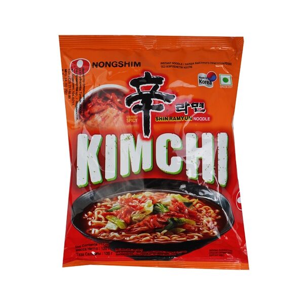 Лапша быстрого приготовления Nongshim Кимчи Рамен, 120г