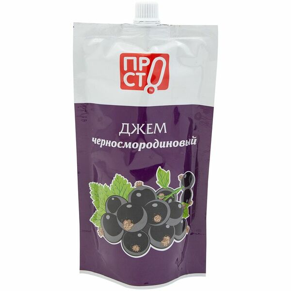 Джем из чёрной смородины Пр!ст, 300г