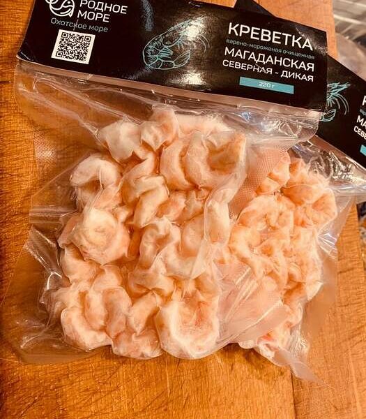 Креветки северные, очищенные