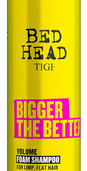 TIGI Шампунь-мусс для объема волос Bigger The Better, 200 мл