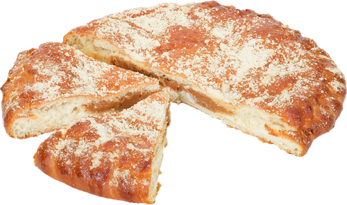 

Пирог двухслойный ЛЕНТА FRESH с творогом и вареной сгущенкой