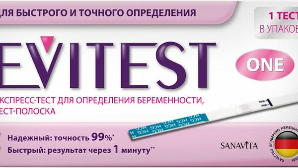 Тест Evitest для определения беременности