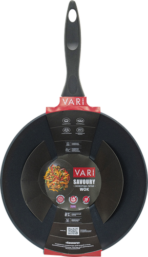 

Сковорода-вок VARI Savoury 28см, антипригарное покрытие, литой алюминий, Арт. LS35128