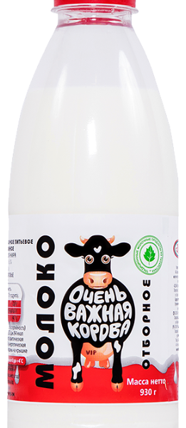 Молоко Очень важная корова, 6%