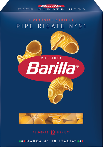 Макаронные изделия Barilla Pipe Rigate №91 450 г