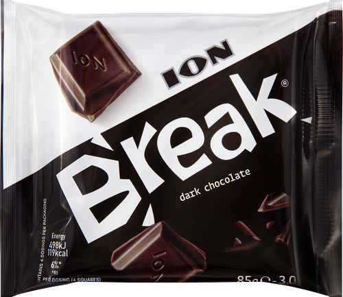 Плитка шоколадная BREAK темный шоколад, 85г