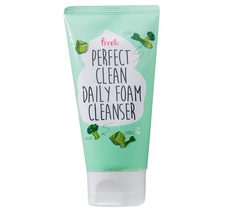 

Пенка для умывания Prreti Perfect Clean Daily Foam Cleanser с брокколи 150 мл