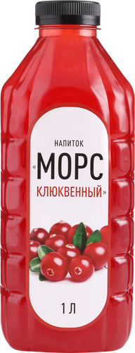 

Напиток Клюквенный негазированный, 1 л