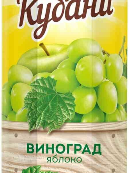 Нектар Дары Кубани Виноград-яблоко, 950 мл