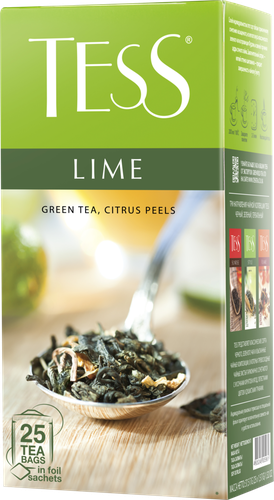 

Чай зелёный Tess Lime 25 пакетиков 37.5 г