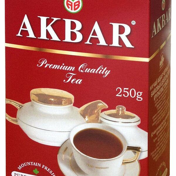 Чай черный Akbar цейлонский крупнолистовой