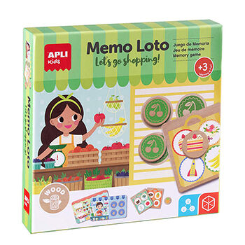 Мемори-лото Apli kids «Супермаркет» от 3-х лет, Испания