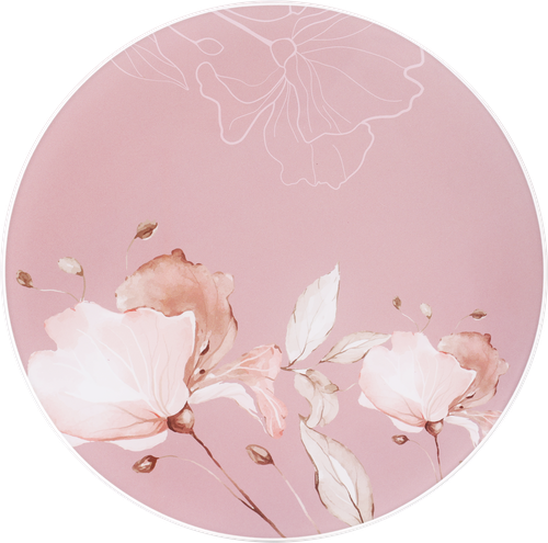 

Доска разделочная HOMECLUB Viola 20см, круглая Арт. AT-K1208