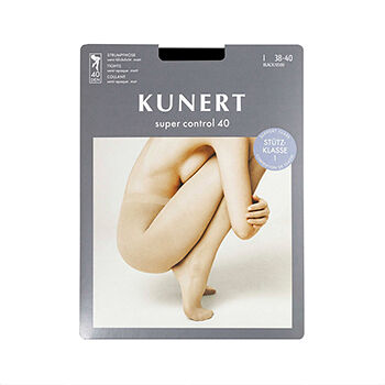 Колготки Kunert-hudson super control 40 цвет 050/черный 40 den, размер 1, Германия