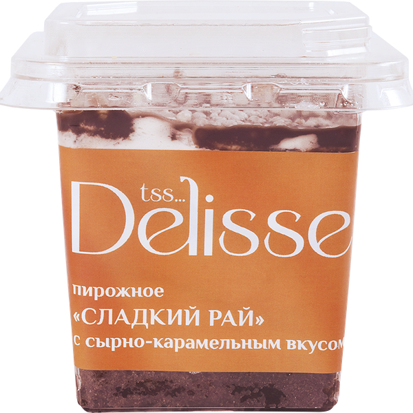 Пирожное DELISSE Сладкий рай, 100г