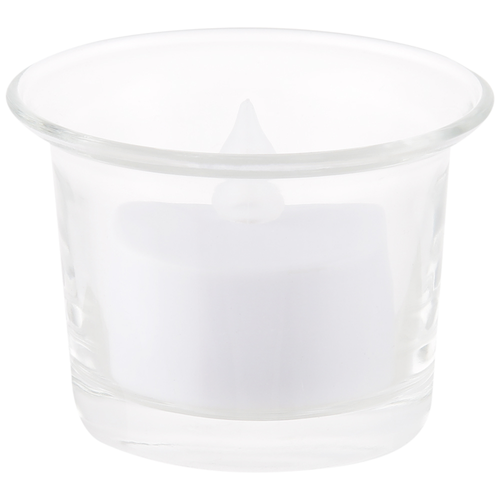 

Свеча Vegas Классика чайная светодиодная в стеклянном подсвечнике 6х5 см 1 шт