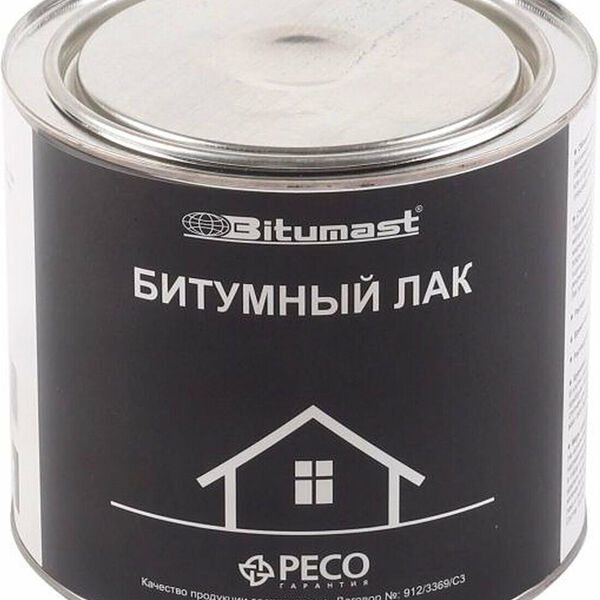 Лак битумный Bitumast 2 л