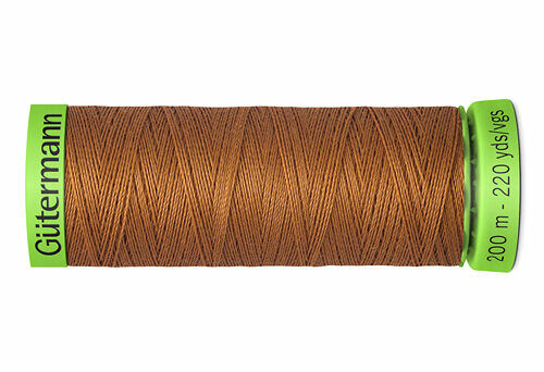 744581 Нить Extra Fine 150 для особо деликатных тканей, 200м, 100% п/э Gutermann(448 шоколадная охра)