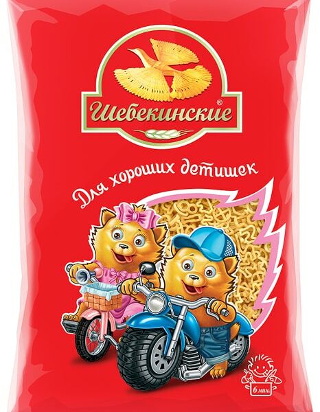 Макароны Шебекинские №191 Головоломки из твердых сортов пшеницы 450г