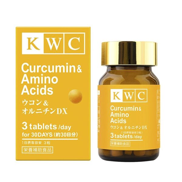 Биологически активная добавка «Куркумин и аминокислоты», KWC, 145 г, Япония