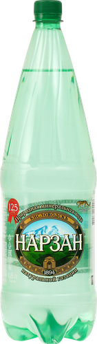 

Вода минеральная Нарзан Натуральной газации пэт 1.8 л