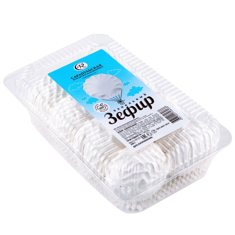 

Зефир Сарапульская КФ фабрика Ванильный 380 г