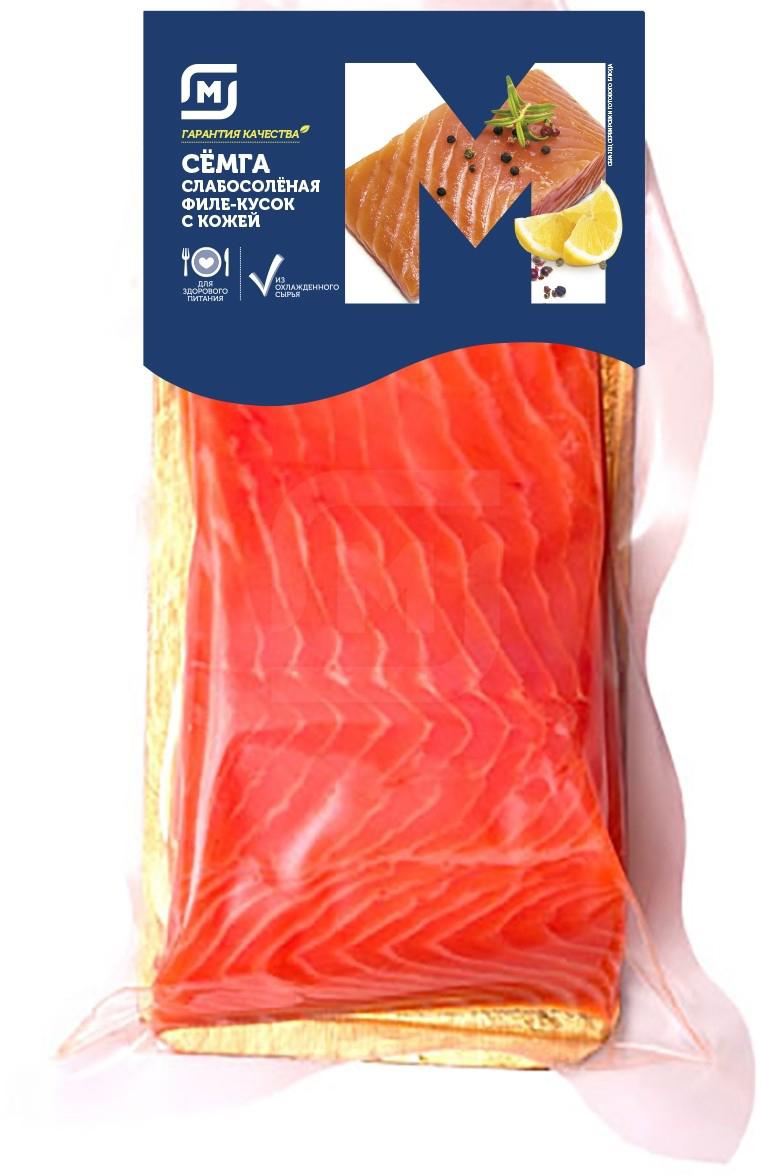 

Семга Магнит филе кусок слабосоленая