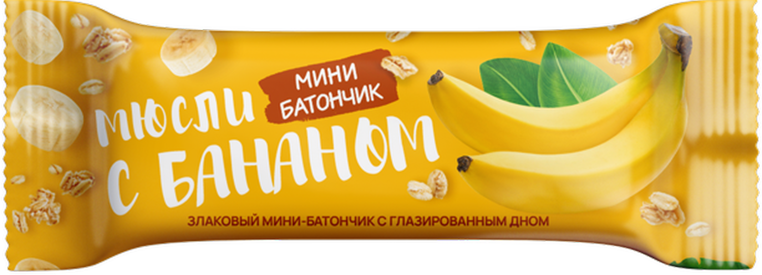 

Батончик Кондитер Кубани мини злаковый банан/кокос в ассортименте