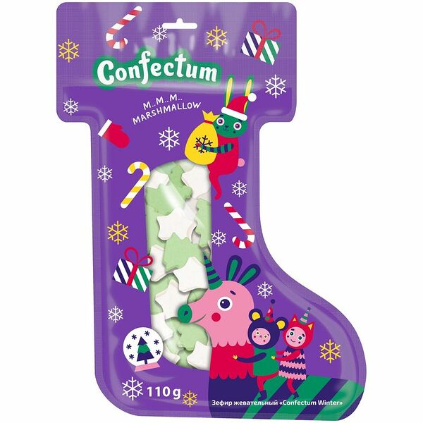 Зефир Confectum Winter жевательный, 110г