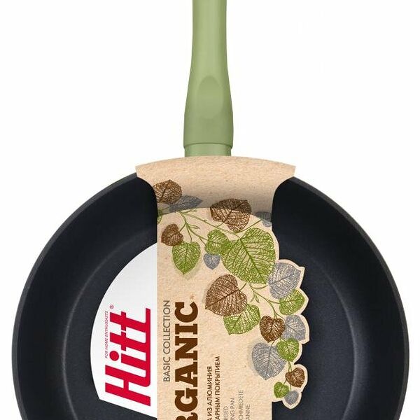 Сковорода Hitt Organic индукция с антипригарным покрытием, d 24 см