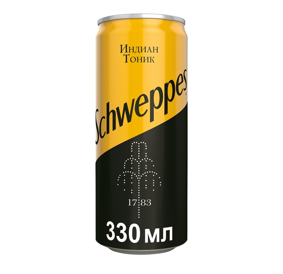 

Напиток газированный Schweppes Indian Tonic 330 мл