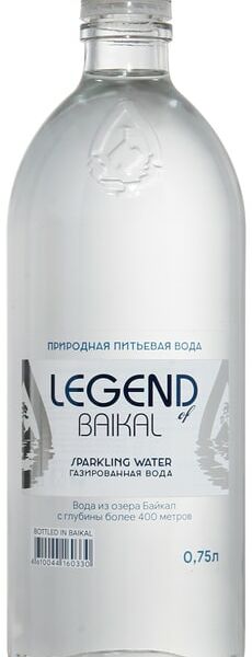 Вода Legend of Baikal питьевая газированная 0.75л