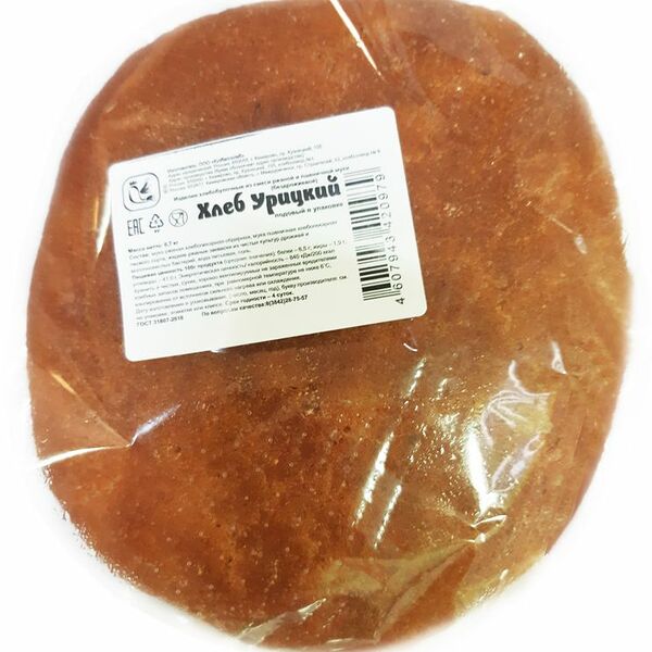 Хлеб Кузбассхлеб Урицкий, 700г