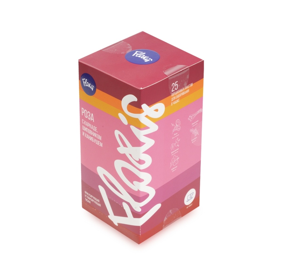 

Чайный напиток Floris Роза с каркаде, шиповником и ханибушем 50 г