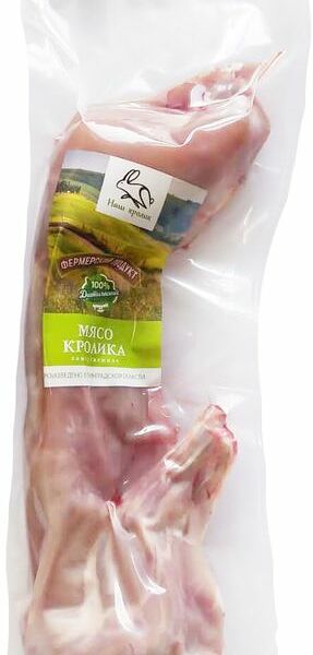 Тушка кролика Наш Кролик 1сорт на кости замороженная