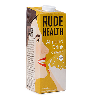 

Напиток миндальный Rude health Ultimate Almond органический без глютена, без сахара