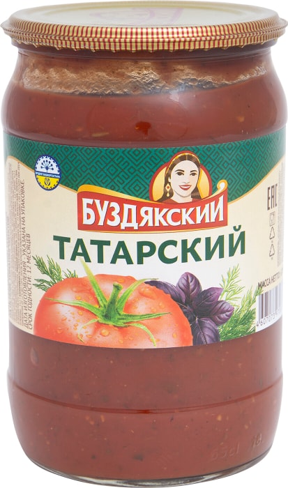 

Соус томатный Буздякский Татарский 670 г