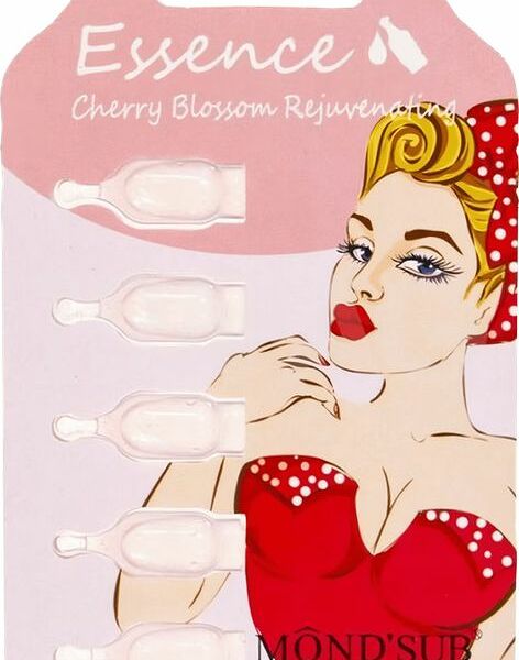 Эссенция Mondsub Cherry Blossom Rejuvenating Essence восстанавливающая для лица 5шт. 5мл