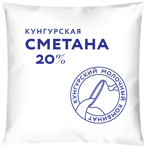 Сметана Кунгурский молочный комбинат 20% 400 г