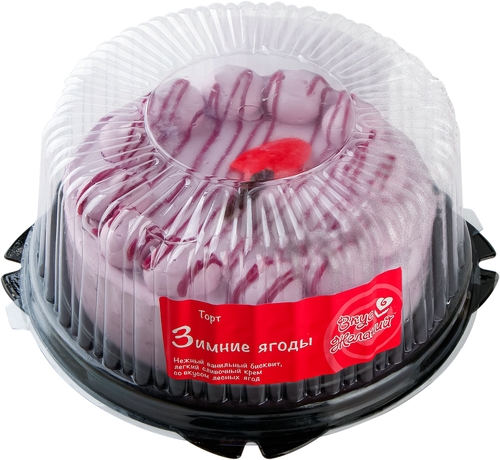 

Торт ВКУС ЖЕЛАНИЙ Зимние ягоды, 540г