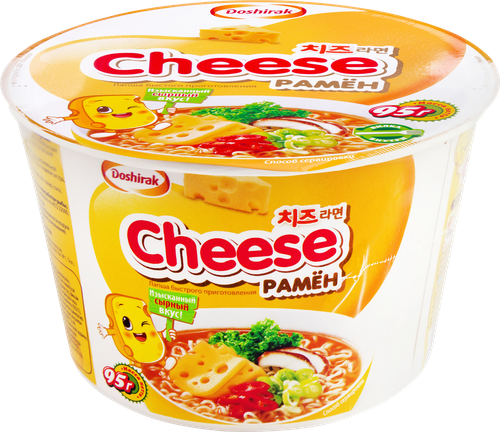 

Лапша Доширак Cheese рамен с сыром 95 г
