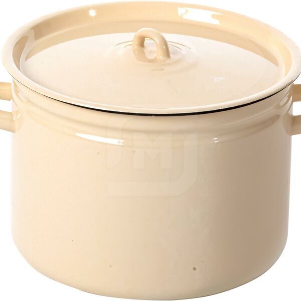 Кастрюля Лзэп эмалированная