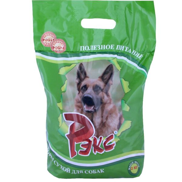 Корм сухой Рэкс д/собак 2кг пак
