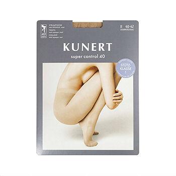 Колготки KUNERT-HUDSON SUPER CONTROL 40 цвет 054/бежевый, 40 den, размер 2, Германия