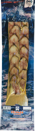 

Сельдь холодного копчения ДИАФ кусочки, 200г
