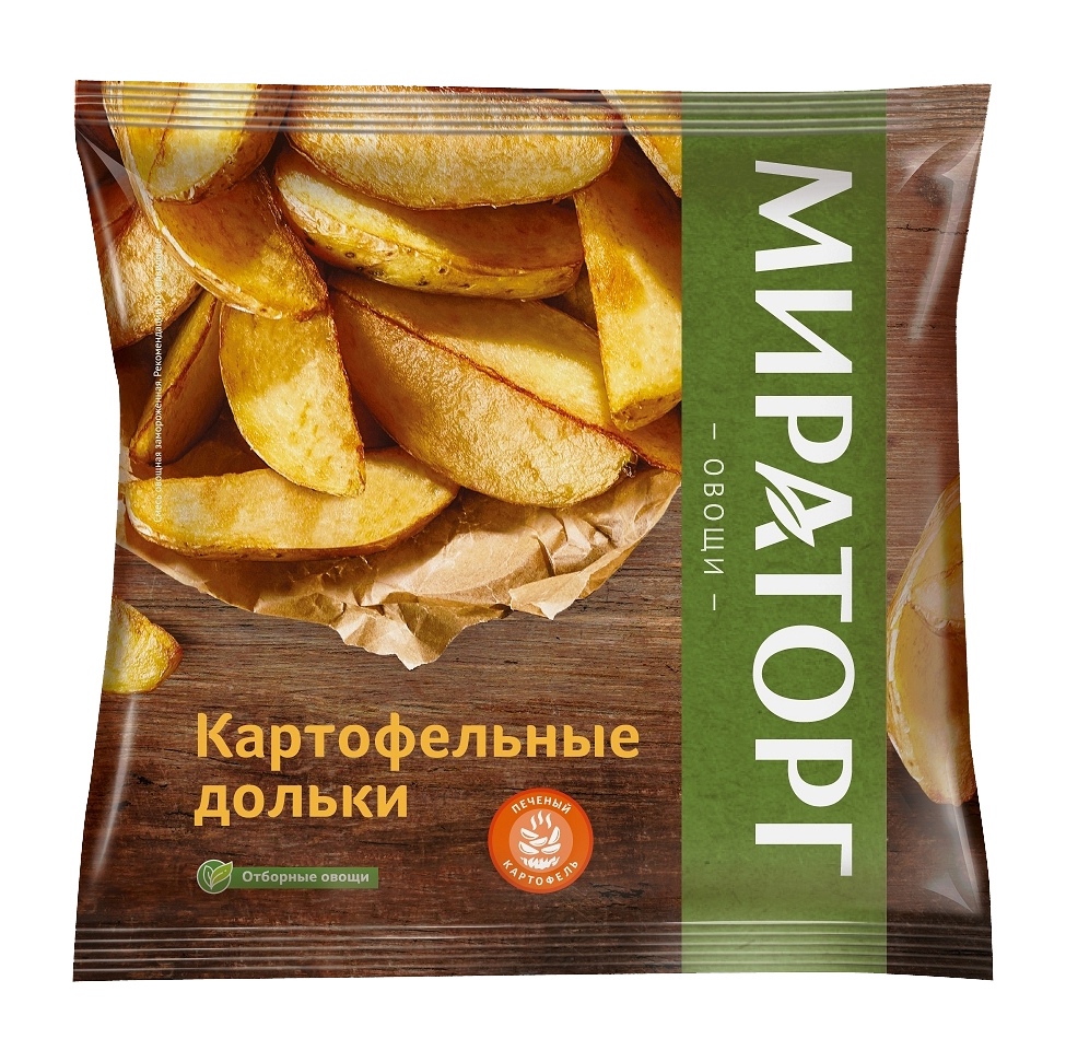 

Картофельные дольки Мираторг замороженные 400 г