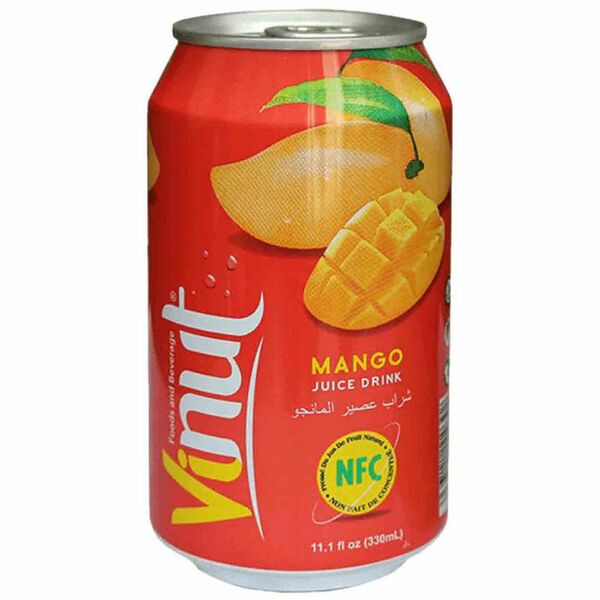 Сок Vinut Манго 100%, 330мл