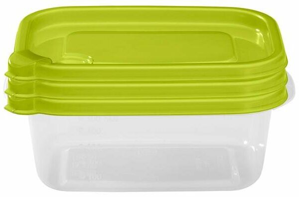 Набор контейнеров Phibo Фрэш, 0,6 л, 3 шт