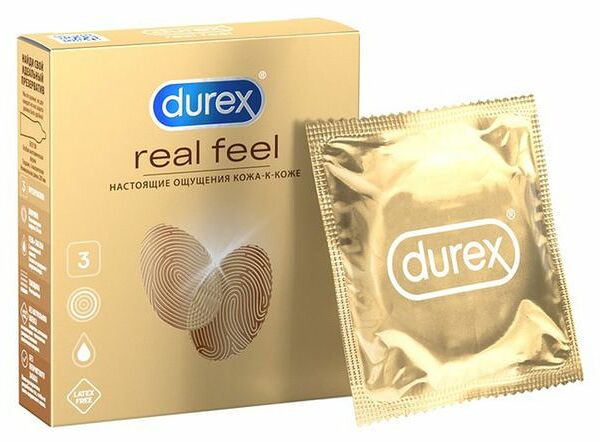 Презервативы Durex Real Feel 3 шт.